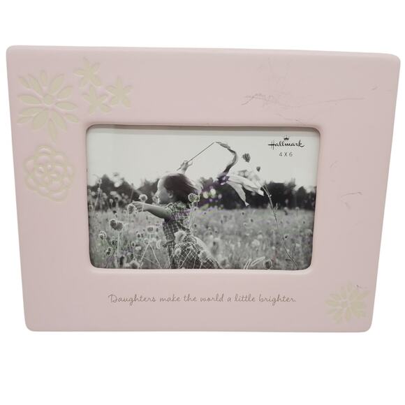 Hallmark FLoral Photo Frame - 4x6 - Picture 1 of 3